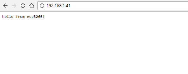 esp8266 webserver resultado