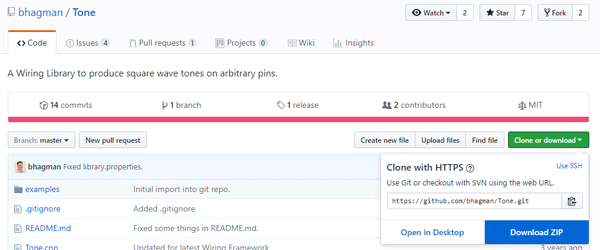 descargar .zip github