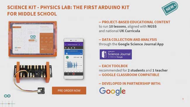 science kit arduino