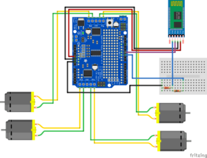 Crea un robot Arduino con módulo Bluetooth HC-05 paso a paso