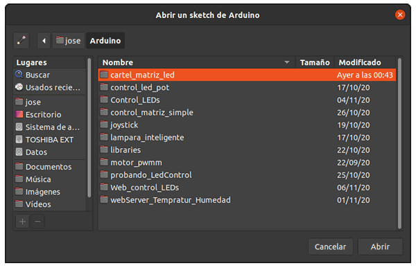 40-abrir-un-proyecto-existente-Arduino-IDE