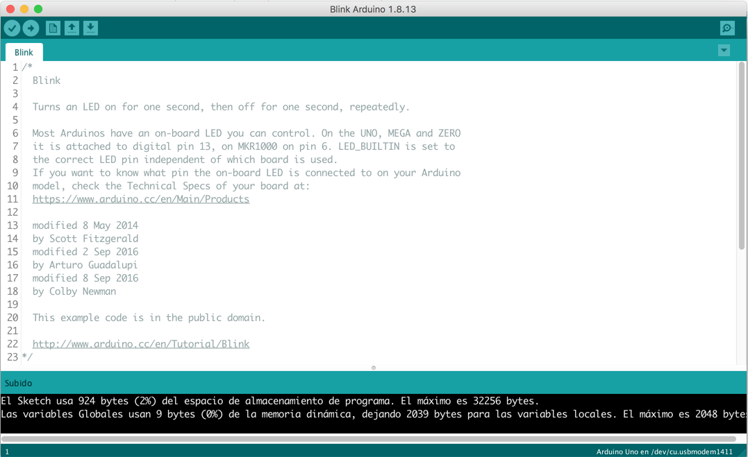 Arduino IDE en Windows Linux y Mac