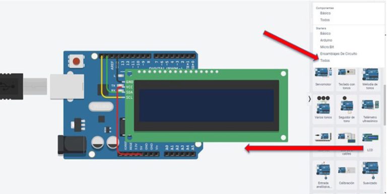 Tinkercad simulador Arduino