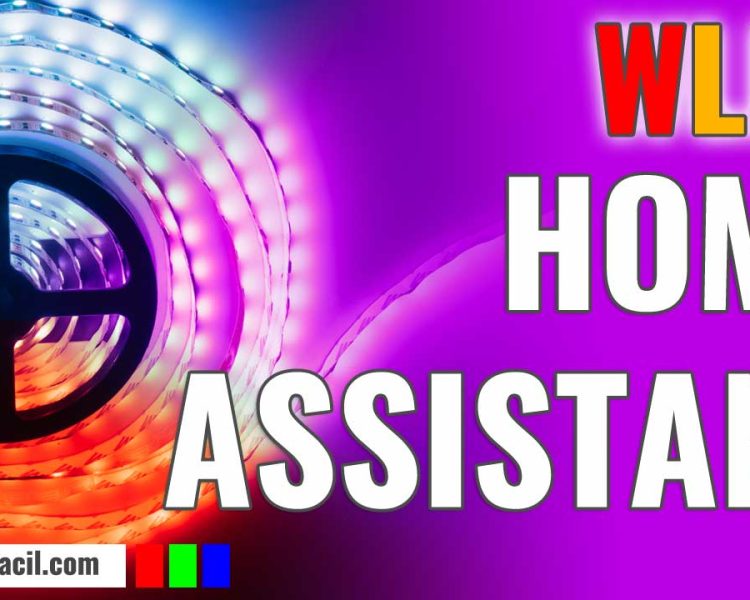 tira led con wled y home assistant