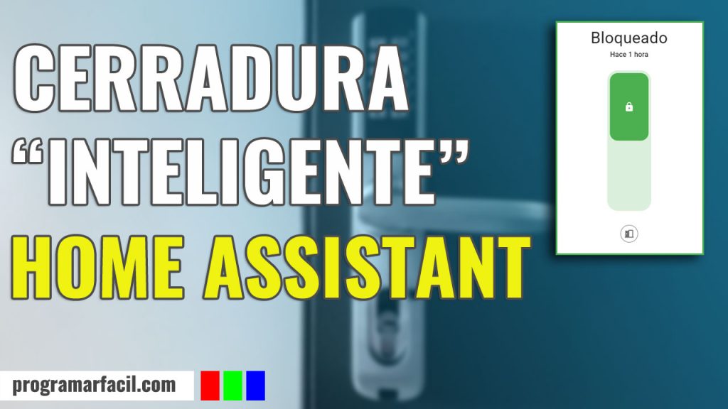 cerradura inteligente con home assistant y esphome