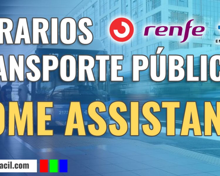 gtfs horarios transporte público en Home Assistant