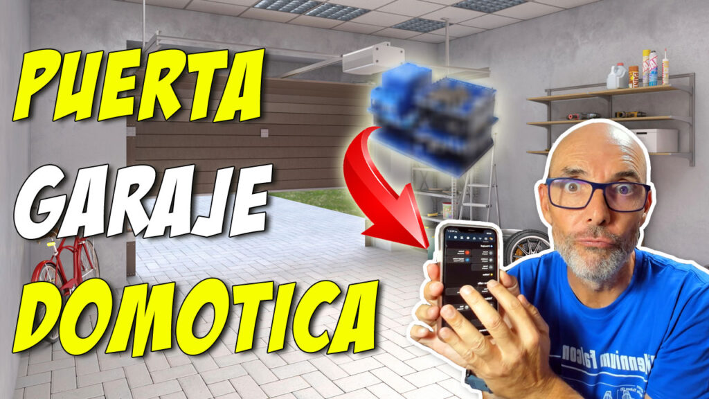automatizar la puerta del garaje comunitario con el móvil