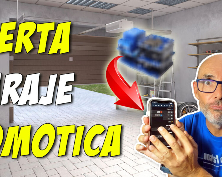 automatizar la puerta del garaje comunitario con el móvil