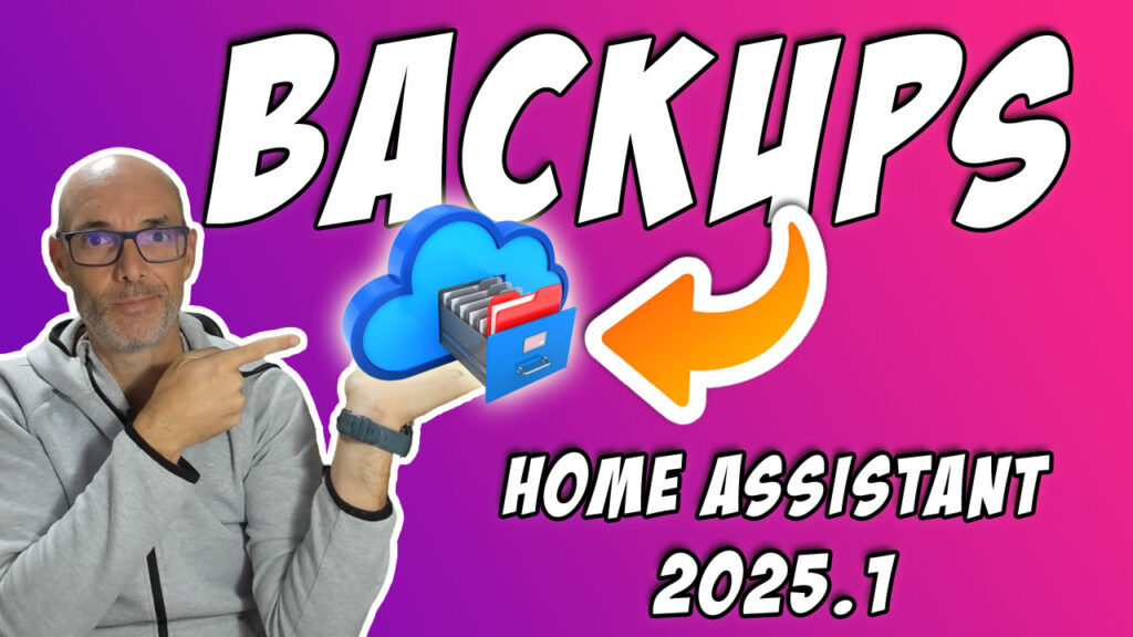 home assistant 2025.1 Backups