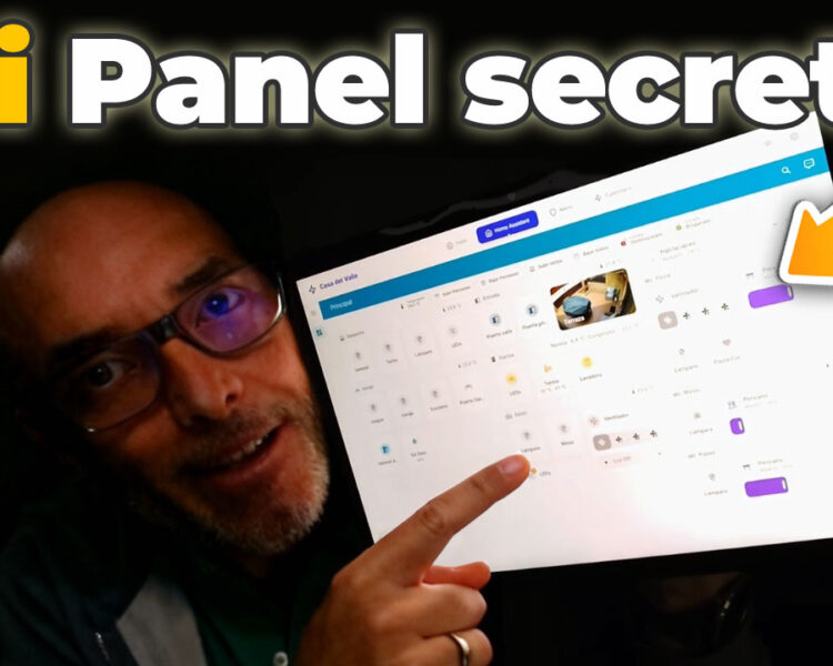 Panel de control domótica